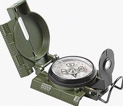 Eyeskey Multifunctional Military Sighting Navigation Compass with Inclinometer | Impact Resistant & Waterproof Compass for Hiking, Camping product image