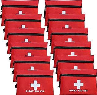 RHINO RESCUE EVA First Aid Kit, Small Waterproof Backpack Emergency Hiking First Aid Kit for Backpacking, Medical Kit for Travel, Home, Car, College Dorm, Camping, Boat, Back to School (Black) product image