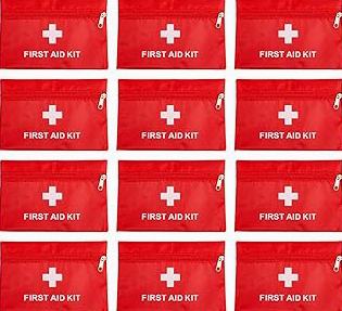 I GO 85 Pieces Hard Shell Mini Compact First Aid Kit, Small Personal Emergency Survival Kit for Travel Hiking Camping Backpacking Hunting Marine Car product image