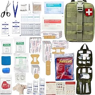 Small Travel First Aid Kit - 87 Piece Clean, Treat and Protect Most Injuries,Ready for Emergency at Home, Outdoors, Car, Camping, Workplace, Hiking. product image