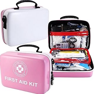 Protect Life First Aid Kit for Home & Business, 250 Pcs - Emergency Medical Kit for Camping & Hiking product image