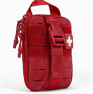 152 Piece Small First Aid Kit, Travel Size First Aid Kit TSA Approved, Mini Forst aid kit for Home, Car, Travel, Camping, Truck, Sports, Office, Hiking Med Kit for Backpack; product image