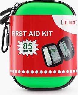 Keep Going Travel First Aid Kit for Kids – 130 Pc.for Purse, Diaper Bag, Backpack, & Suitcase, with Latex-Free Bandages – 7 x 5 x 2 in. Travel First Aid Kit TSA-Approved product image