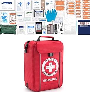 First Aid Only 9302-25M 25-Person Contractor's First Aid Kit for Home Renovation, Job Sites, and Construction Vehicles, 178 Pieces, White product image