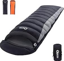 Teton Celsius XXL Sleeping Bag, Cold Weather Sleeping Bags for Adults and Kids, Camping Made Easy and Warm. Compression Sack Included, 35F, 25F, 0F, 20F Degree product image