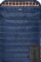 Coleman Heritage Big & Tall 10°F Flannel Sleeping Bag, XL Sleeping Bag Fits Adults up to 6ft 7in Tall, Machine Washable, Great for Camping, Hunting, Guests, & More product image