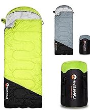 Wind Tour 3 Season Lightweight Waterproof Sleeping Bag Indoor & Outdoor for Hiking Backpacking Camping Traveling product image