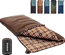 VENTURE 4TH Backpacking Sleeping Bag – XXL, Double and Single Sizes - Lightweight Warm & Cold Weather Sleeping Bags for Adults, Kids & Couples – Ideal for Hiking, Camping & Outdoor Adventures product image