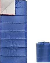 Cotton Flannel Sleeping Bag for Adults,4 Season Extra Wide Big&Tall XXL Portable Sleeping Bags for Warm Cold Weather Winter,Camping SleepingBag with Compression Sack,Hiking Backpacking,Indoor Outdoor product image