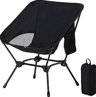 Naturehike YL08 Ultralight Camping Chair, 2.38 LBS Portable Backpacking Chair with Anti-Sinking Feet, Lightweight Compact Folding Hiking Camp Chair product image
