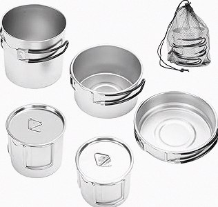 CAROTE 25PCS Ceramic Cookware Set, Pots and Pans set Non Stick, RV Kitchen Cooking Set Removable Handles, Oven Safe, Induction Cookware, Non-toxic Kitchen Cooking Set, PFAS and PFOA Free product image