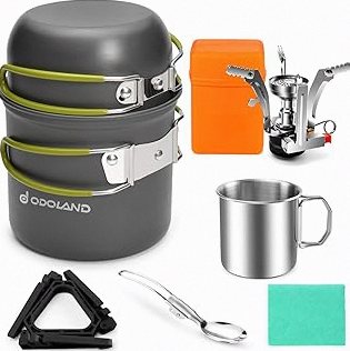 SENSARTE 17 Piece Pots and Pans Set, Nonstick Detachable Handle Cookware Set, Induction Kitchen Cookware Set with Removable Handle, Healthy Non Stick for RV, Dishwasher ＆ Oven Safe, PFOA Free (White) product image