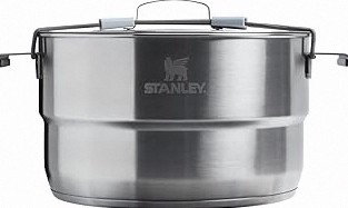 Snow Peak Trek Series Backpacking/Camping Cookware Sets, Trek 1400 Pot & Pan, 47.3 fl oz product image