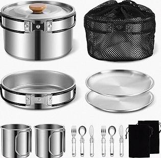 MSR Alpine Stainless Steel Stowaway Camping Pot product image