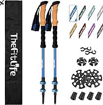 Aihoye Hiking Trekking Poles, 2 Pack Collapsible, Lightweight, Anti Shock, Walking Sticks, Adjustable Hiking Pole for Men and Women product image