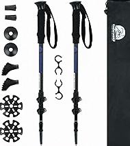 LEKI Skytera FX Carbon SL Collapsible Adjustable Lightweight Walking Poles for Thru-Hiking, Fast-Packing, & Mountaineering product image