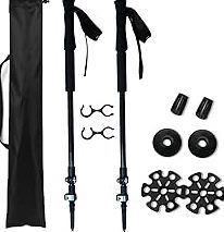 BLACK DIAMOND Trail Trekking Poles (Pair) | Lightweight Aluminum Hiking Poles | Natural, Cork, or Foam Grips | FlickLock Adjustable Shafts for All-Season Stability product image