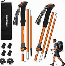 York Nordic Motivator Walking Poles for Balance and Rehab - Patented Stability Grips - Lightweight, Adjustable, and Collapsible - 2 Pieces Adjustable w/flip Locks - Heights 4'6" up to 6'2" - 230 lbs product image