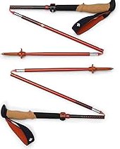 Hiking Pole Detachable Lightweight for Hiking Stick Walking Pole for Man Women product image