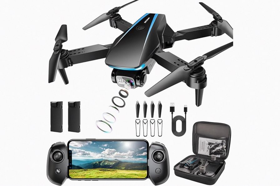 DJI Flip Fly More Combo With RC 2 Screen Remote Controller, Drone With 4K UHD Camera for Adults, Palm Takeoff, Auto Return, Intelligent Flight, 3 Batteries for 93-Min Flight Time product image