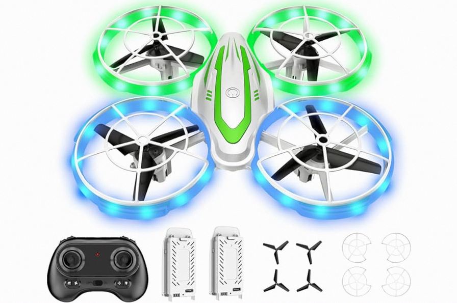 Drones with Camera for Adults 4K, Brushless Motor Drone for Kids Beginners, FPV Foldable RC Quadcopter with 3 Batteries, 45 Mins Long Flight Time, Beyond-Range Loss Alert, Toys Gifts for Men Boys product image