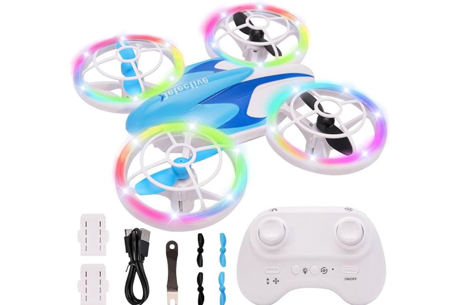 Skyrover S1 Mini Drone with Camera 4K/60fps Video, 48MP Photo with 8K Image Quality, 3-Axis Gimbal Stabilization, 39,000ft Video Transmission, 40-Min Flight Time, Under 249g, Auto Track product image