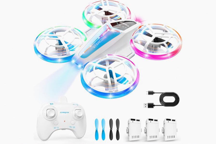 MOCVOO Drone With 1080P Camera for Adults Beginners Kids, Foldable RC Quadcopter, Toy Drones Gifts, FPV Drone Video, 2 Batteries, Carrying Case, One Key Start, Headless Mode, Waypoints fly, 360° Flips product image
