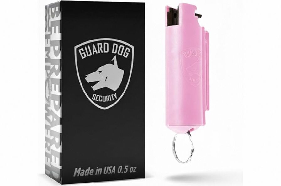 POM MK3 Pepper Spray, Belt Clip Model, Maximum Police Strength OC with UV Marking Dye, Quick Flip Top Safety, 360Β° Performance at Any Angle, Powerful Accurate Stream, 18 ft Range, 1.8 fl oz product image