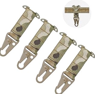 2 Pack Tactical Molle Admin Pouch with US Flag Patch and Keychain - Utility Laser Cut Tactical EDC Tool Pouch Bag Horizontal Modular Pouches Utility Tool Pouch product image