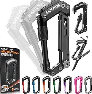 6 Pack Tactical Molle Car Seat Back Organizer - Tactical Vehicle Panel Organizer with 5 Detachable Molle Pouch,US Flag Patch and Keychain,Great Trunk Accessories for Man product image