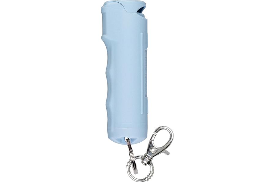 SABRE Pepper Spray - Fast Flip Top, Snap-Clip Keychain, Easy to Use & Carry, Maximum Police Strength OC Spray With UV Dye For Self Defense, 10 Second Spray Time, Finger Grip for Faster Aim,0.54 fl oz product image