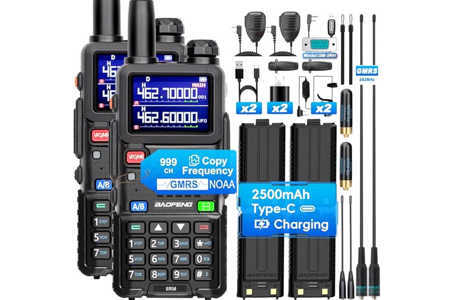 BAOFENG UV-32 UV32 10W Ham 2 Way Radio GPS One-Key Frequency Matching Writing Frequency APP Satellite Positioning Type-C UV32(1PC) (1) product image