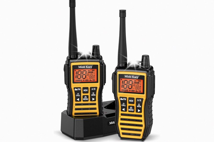 BAOFENG 5RM PRO 10W GPS Ham Radio Handheld, Long Range Walkie Talkies for Adults, UV-5RM PRO Multi-Band Two Way Radio with Rechargeable 2500mAh Battery, Type-C Charging, 640 Channels, 2 Pack product image