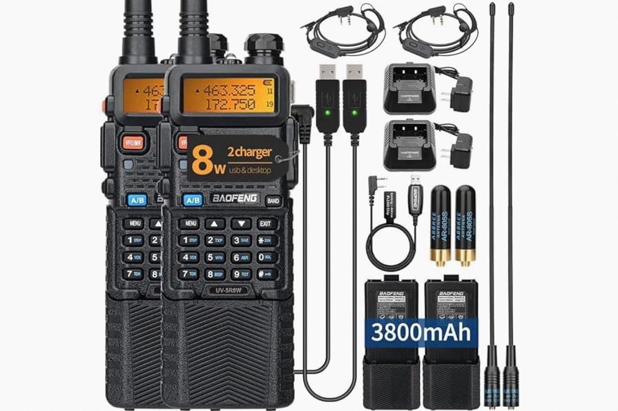 BAOFENG DM32 DMR 10W Long Range Walkie Talkie | Dual Band VHF/UHF | GPS & USB-C Rechargeable | Two Way Radio for Outdoor Hunting Emergency product image